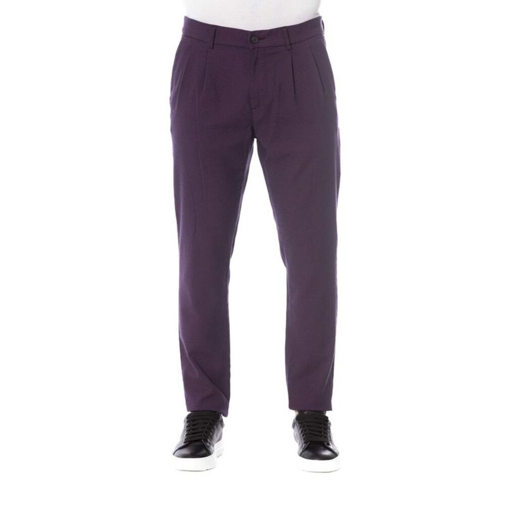 Trussardi Jeans Red Cotton Men's Men's Pant